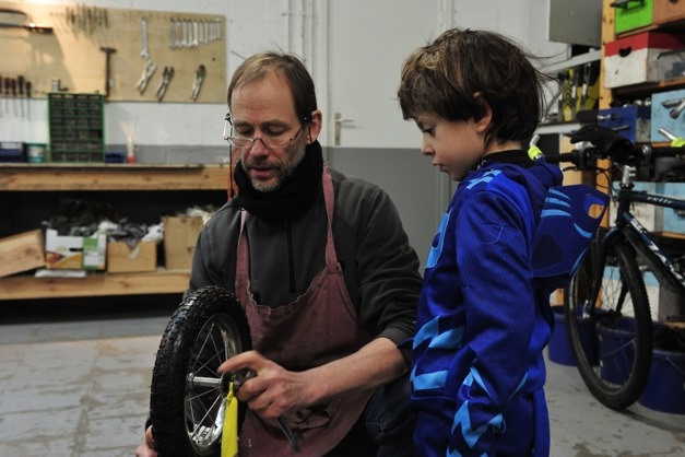 les Ateliers de la rue Voot: Een fiets voor 10 jaar