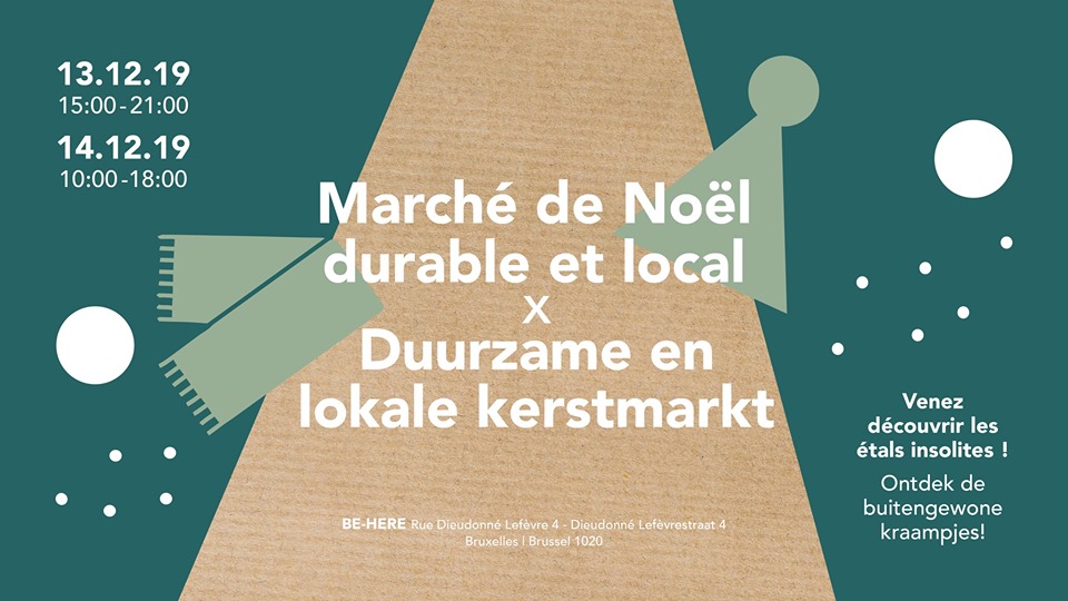 Marché de noël durable et local