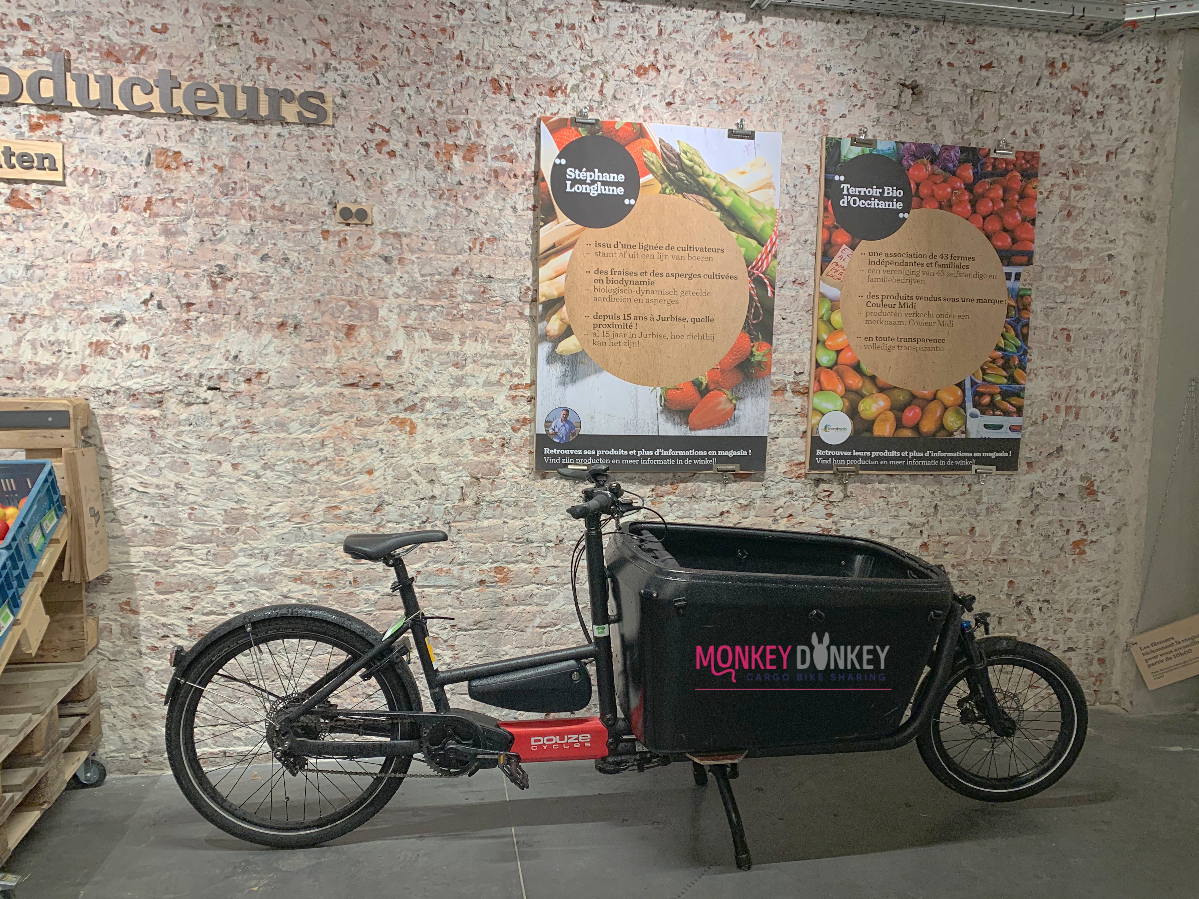 Monkey Donkey –  Bruxelles en Selle et CarGoBike Brussels